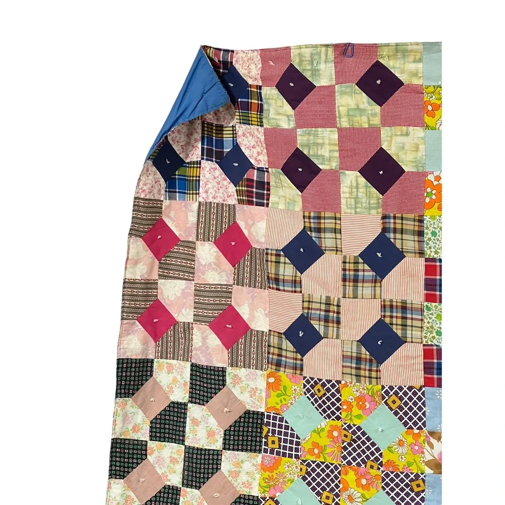 Handmade vintage patchwork